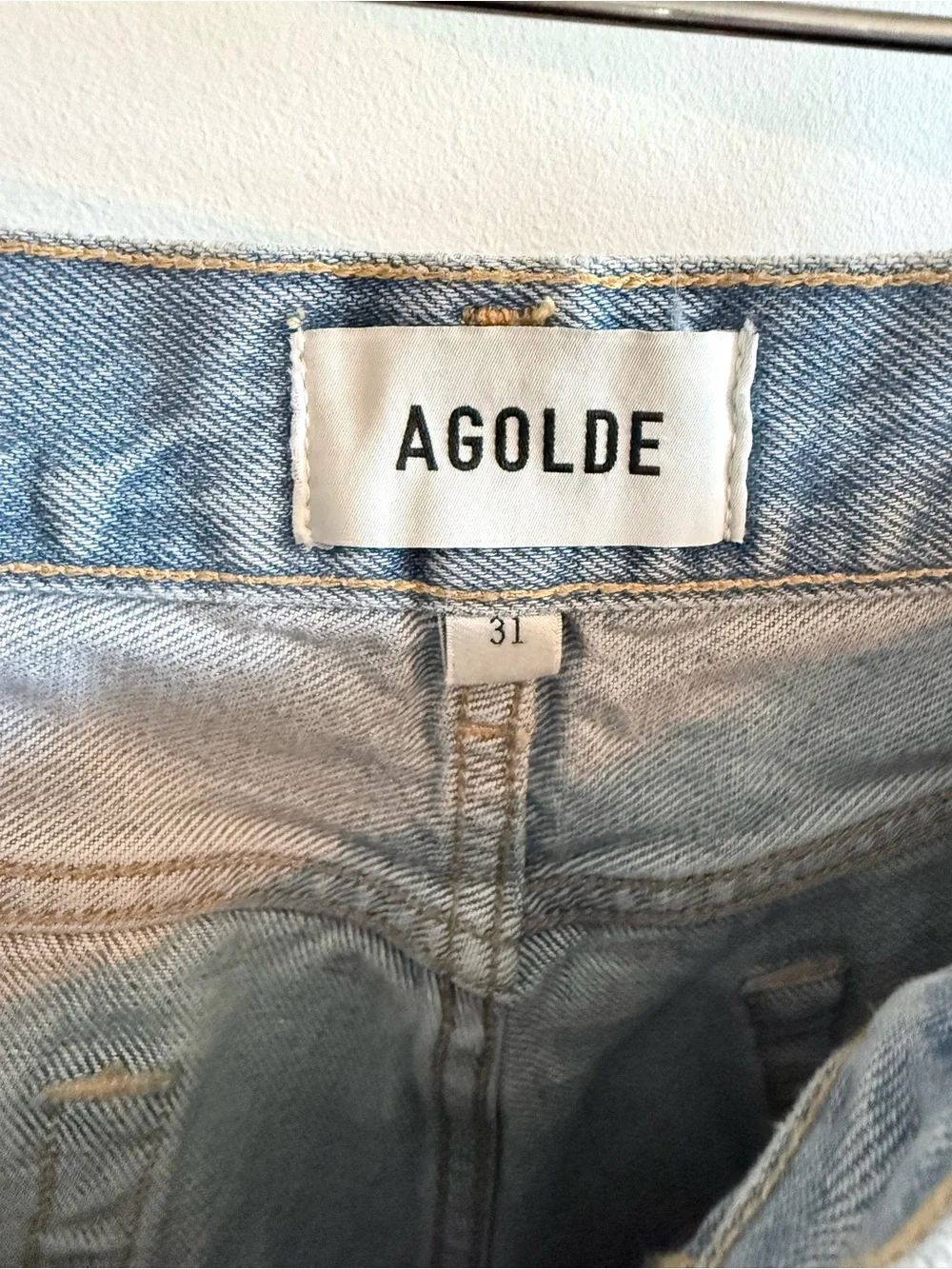 NWT Agolde Parker Long Short in Swapmeet size 31 Retail $158!